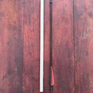 Kit Cano Alumínio 14,7 mm – 40/50 cm + Flecha de Fibra de Carbono