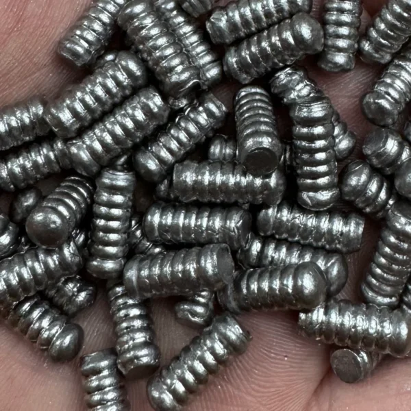 Chumbo Estrela de Prata HL 5,5mm 50 grains 3,26 gramas 14,27mm – 290 unidades - Imagem 5