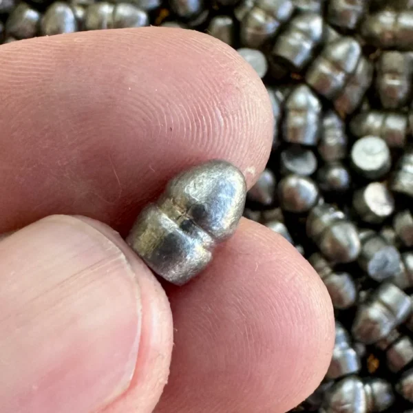 Chumbo Estrela de Prata SK 6,35mm 41,70 grains 2,71 gramas 10,12mm – 350 unidades - Imagem 4