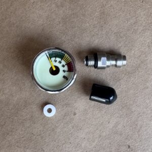 Kit Manômetro e Engate Foster – 0 a 300 BAR / 30 MPa / 4350 PSI