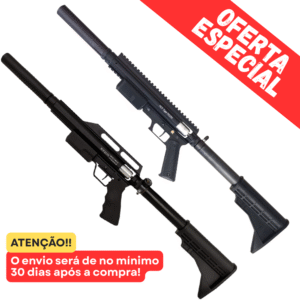 -OFERTA ESPECIAL- PCP TIGER ou PCP ELITE 6,35mm 12 Polegadas Válvula Ferro
