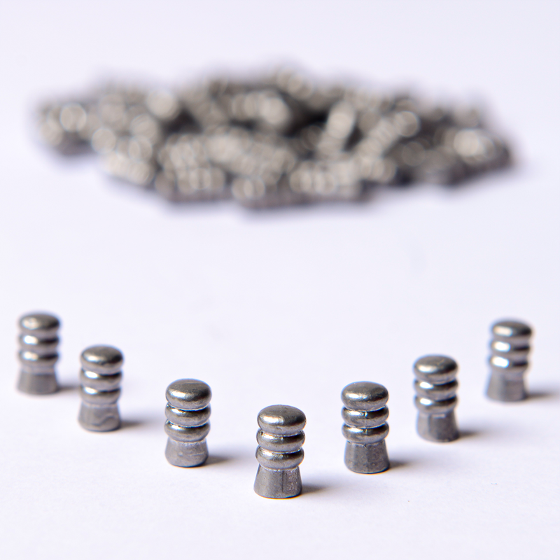 Chumbo Estrela de Prata Cabeça Dupla 4,5mm 19 grains 350 un - Imagem 3