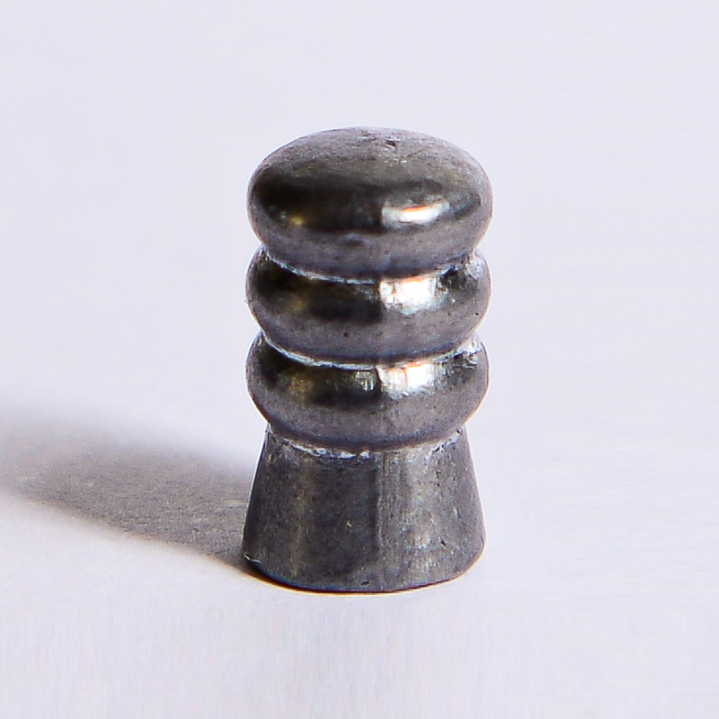 Chumbo Estrela de Prata Cabeça Dupla 4,5mm 19 grains 350 un