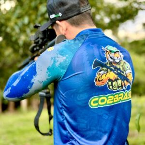 Camisa de Pesca CO2Brasil - Azul